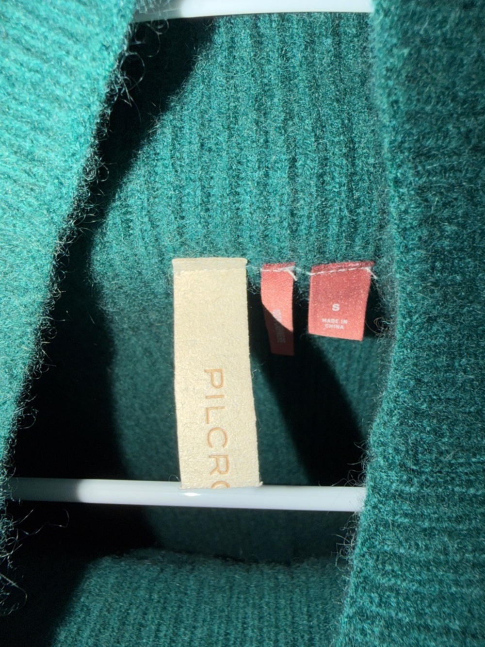 Anthropologie Dark Green Cashmere Sweater - Picture 3 of 3